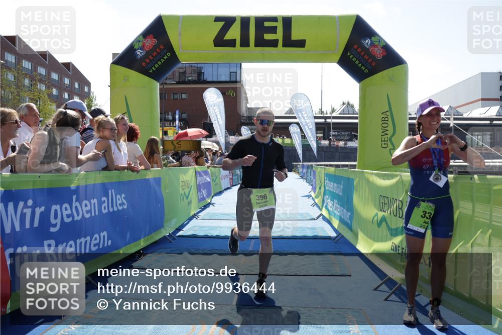 09.08.2026 - GEWOBA Citytriathlon Bremen Yannick Fuchs http://msf.ph/oto/9936444 09.08.2026 15:06:17 Ziel 109, 396 meine-sportfotos.de