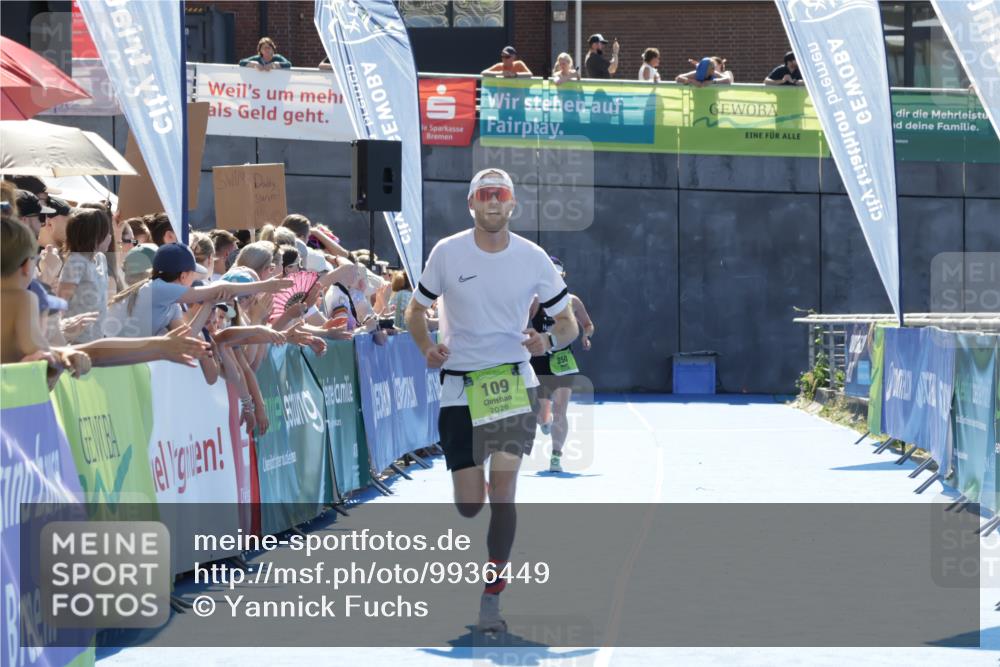 09.08.2026 - GEWOBA Citytriathlon Bremen Yannick Fuchs http://msf.ph/oto/9936449 09.08.2026 15:06:19 Ziel 109, 396 meine-sportfotos.de