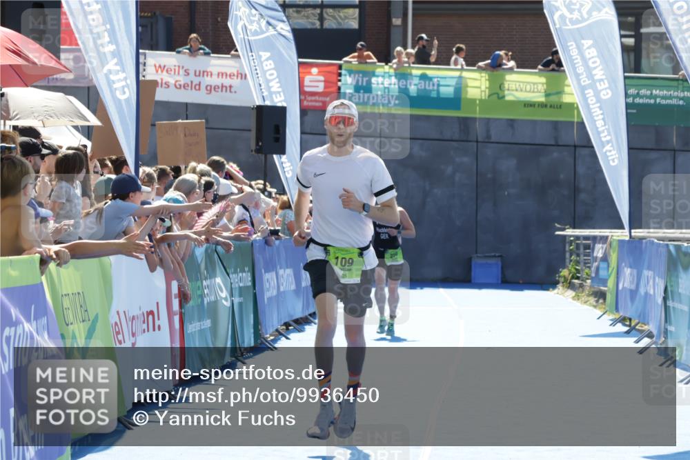 09.08.2026 - GEWOBA Citytriathlon Bremen Yannick Fuchs http://msf.ph/oto/9936450 09.08.2026 15:06:19 Ziel 109, 396 meine-sportfotos.de