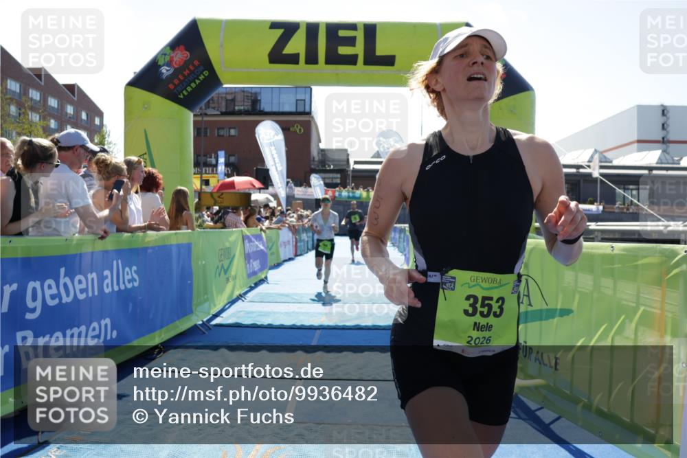 09.08.2026 - GEWOBA Citytriathlon Bremen Yannick Fuchs http://msf.ph/oto/9936482 09.08.2026 15:06:34 Ziel 68, 294, 353 meine-sportfotos.de