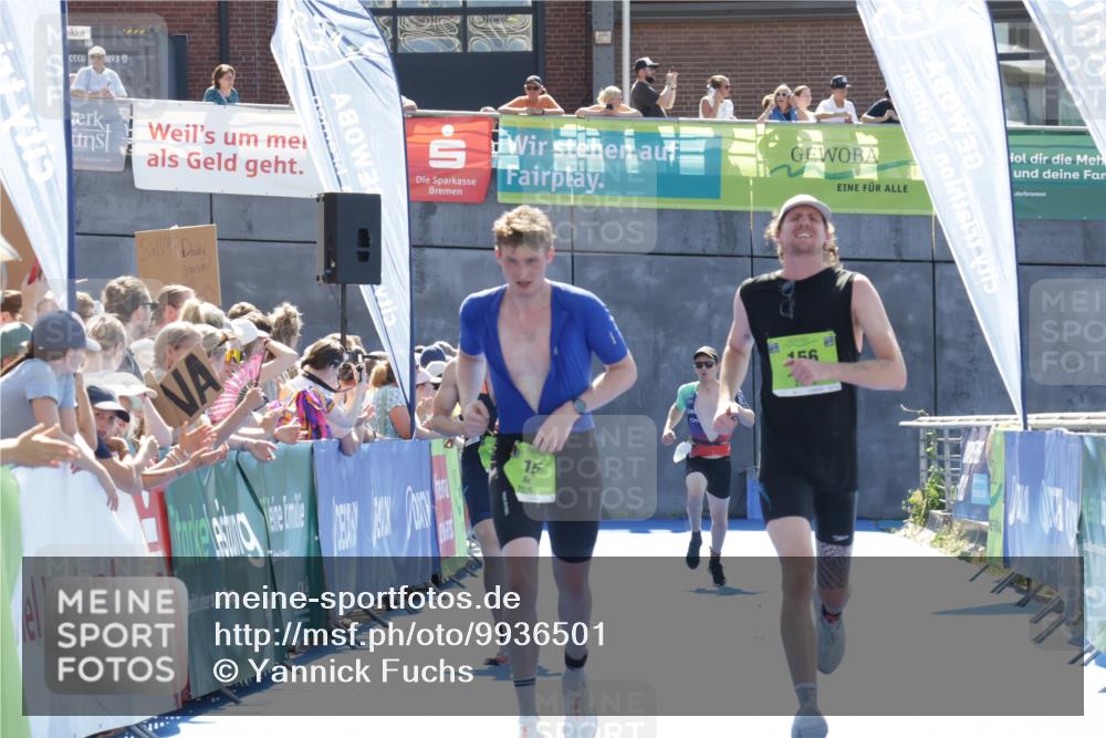 09.08.2026 - GEWOBA Citytriathlon Bremen Yannick Fuchs http://msf.ph/oto/9936501 09.08.2026 15:06:42 Ziel 15, 81, 156 meine-sportfotos.de