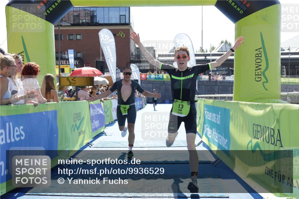 09.08.2026 - GEWOBA Citytriathlon Bremen Yannick Fuchs http://msf.ph/oto/9936529 09.08.2026 15:06:53 Ziel 13, 50, 100, 177 meine-sportfotos.de