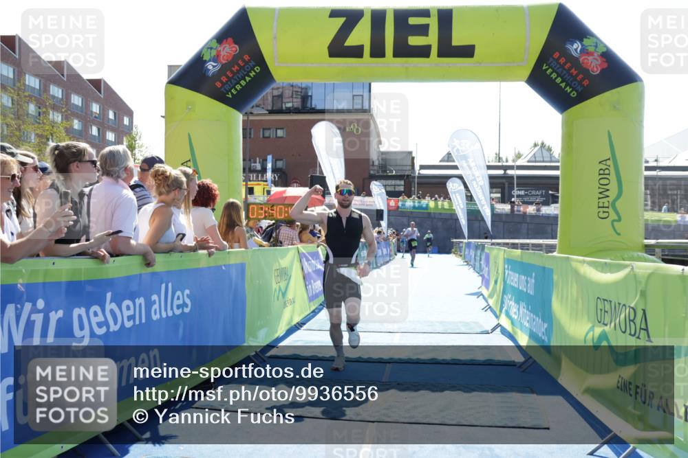 09.08.2026 - GEWOBA Citytriathlon Bremen Yannick Fuchs http://msf.ph/oto/9936556 09.08.2026 15:07:04 Ziel 71, 117 meine-sportfotos.de