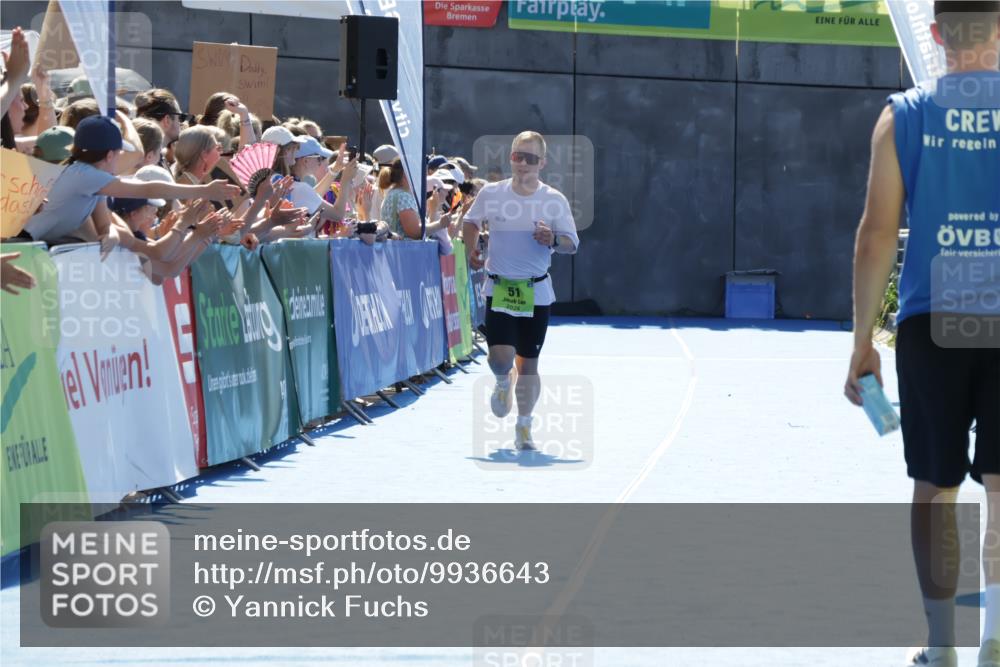 09.08.2026 - GEWOBA Citytriathlon Bremen Yannick Fuchs http://msf.ph/oto/9936643 09.08.2026 15:07:57 Ziel 51 meine-sportfotos.de