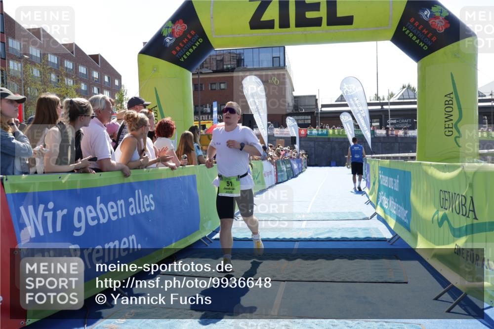 09.08.2026 - GEWOBA Citytriathlon Bremen Yannick Fuchs http://msf.ph/oto/9936648 09.08.2026 15:08:02 Ziel 51 meine-sportfotos.de