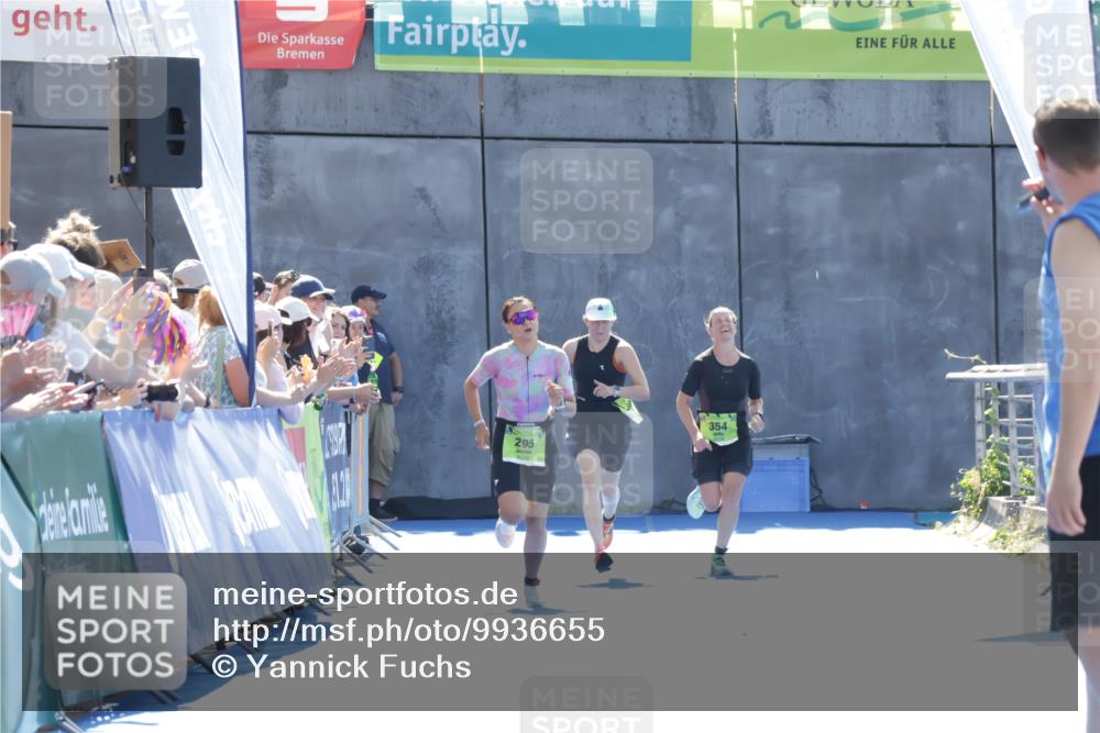 09.08.2026 - GEWOBA Citytriathlon Bremen Yannick Fuchs http://msf.ph/oto/9936655 09.08.2026 15:08:07 Ziel  meine-sportfotos.de