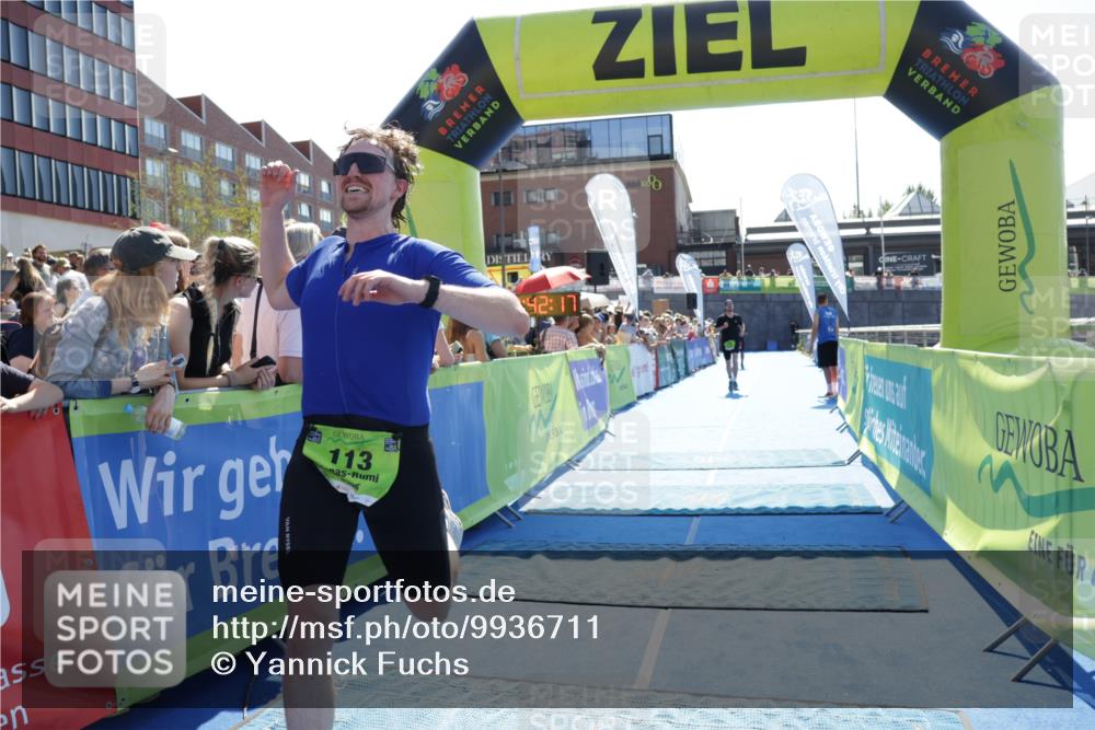 09.08.2026 - GEWOBA Citytriathlon Bremen Yannick Fuchs http://msf.ph/oto/9936711 09.08.2026 15:08:40 Ziel 113, 170 meine-sportfotos.de