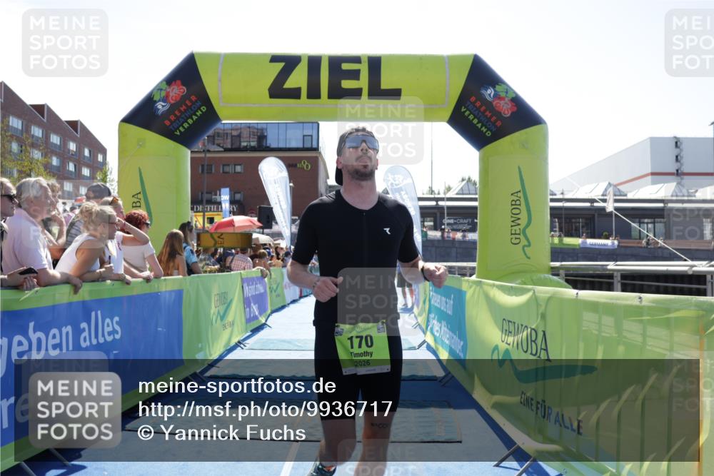 09.08.2026 - GEWOBA Citytriathlon Bremen Yannick Fuchs http://msf.ph/oto/9936717 09.08.2026 15:08:45 Ziel 170, 780 meine-sportfotos.de