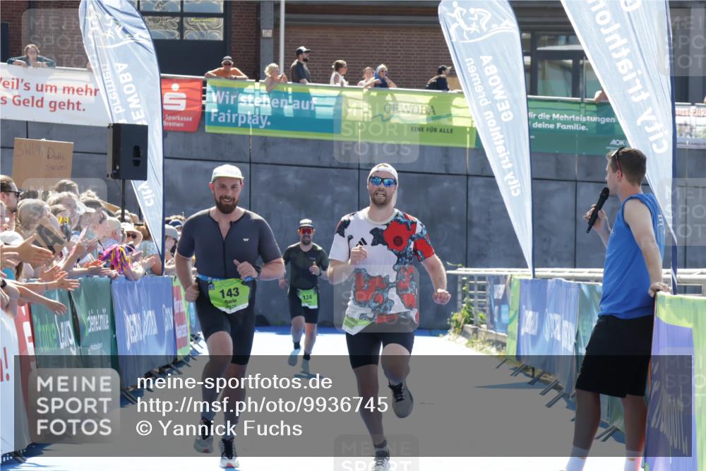 09.08.2026 - GEWOBA Citytriathlon Bremen Yannick Fuchs http://msf.ph/oto/9936745 09.08.2026 15:09:10 Ziel 85, 119, 143 meine-sportfotos.de
