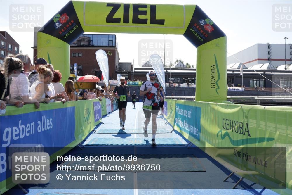 09.08.2026 - GEWOBA Citytriathlon Bremen Yannick Fuchs http://msf.ph/oto/9936750 09.08.2026 15:09:12 Ziel 119, 124, 143 meine-sportfotos.de