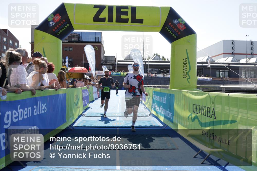 09.08.2026 - GEWOBA Citytriathlon Bremen Yannick Fuchs http://msf.ph/oto/9936751 09.08.2026 15:09:12 Ziel 119, 124, 143 meine-sportfotos.de