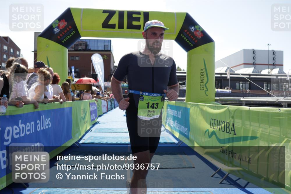 09.08.2026 - GEWOBA Citytriathlon Bremen Yannick Fuchs http://msf.ph/oto/9936757 09.08.2026 15:09:14 Ziel 119, 124, 143 meine-sportfotos.de