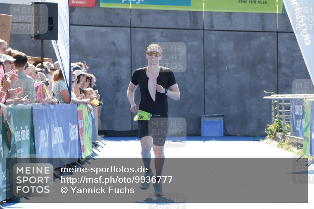 09.08.2026 - GEWOBA Citytriathlon Bremen Yannick Fuchs http://msf.ph/oto/9936777 09.08.2026 15:09:30 Ziel 26 meine-sportfotos.de
