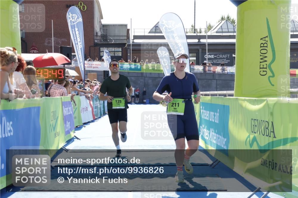 09.08.2026 - GEWOBA Citytriathlon Bremen Yannick Fuchs http://msf.ph/oto/9936826 09.08.2026 15:10:12 Ziel 125, 144, 211 meine-sportfotos.de