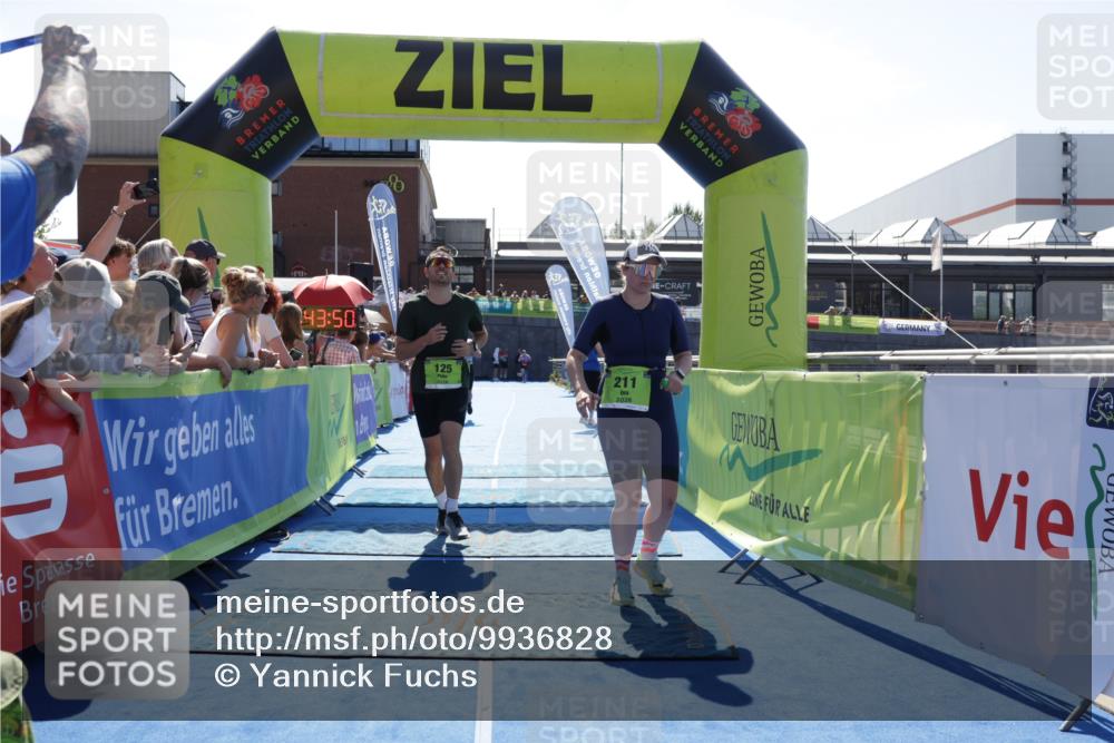 09.08.2026 - GEWOBA Citytriathlon Bremen Yannick Fuchs http://msf.ph/oto/9936828 09.08.2026 15:10:13 Ziel 125, 144, 211 meine-sportfotos.de