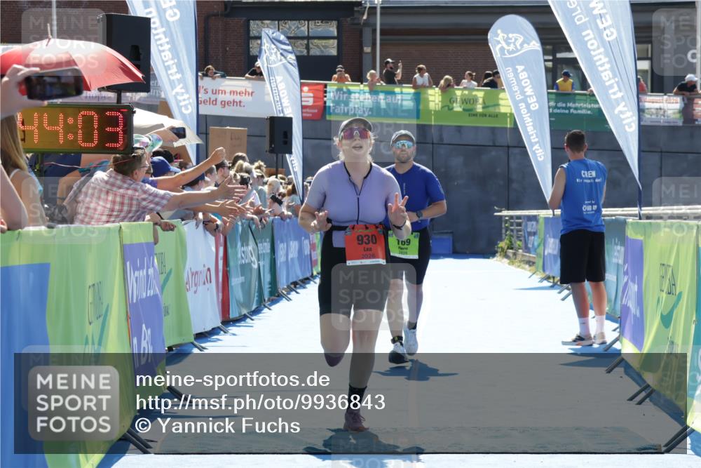 09.08.2026 - GEWOBA Citytriathlon Bremen Yannick Fuchs http://msf.ph/oto/9936843 09.08.2026 15:10:26 Ziel 169, 930 meine-sportfotos.de