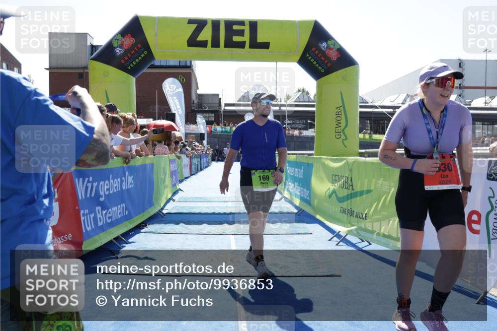 09.08.2026 - GEWOBA Citytriathlon Bremen Yannick Fuchs http://msf.ph/oto/9936853 09.08.2026 15:10:31 Ziel 3, 169, 930 meine-sportfotos.de