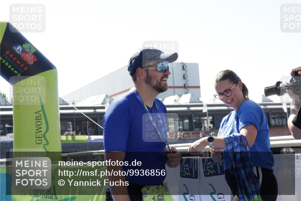 09.08.2026 - GEWOBA Citytriathlon Bremen Yannick Fuchs http://msf.ph/oto/9936856 09.08.2026 15:10:34 Ziel 3, 302 meine-sportfotos.de