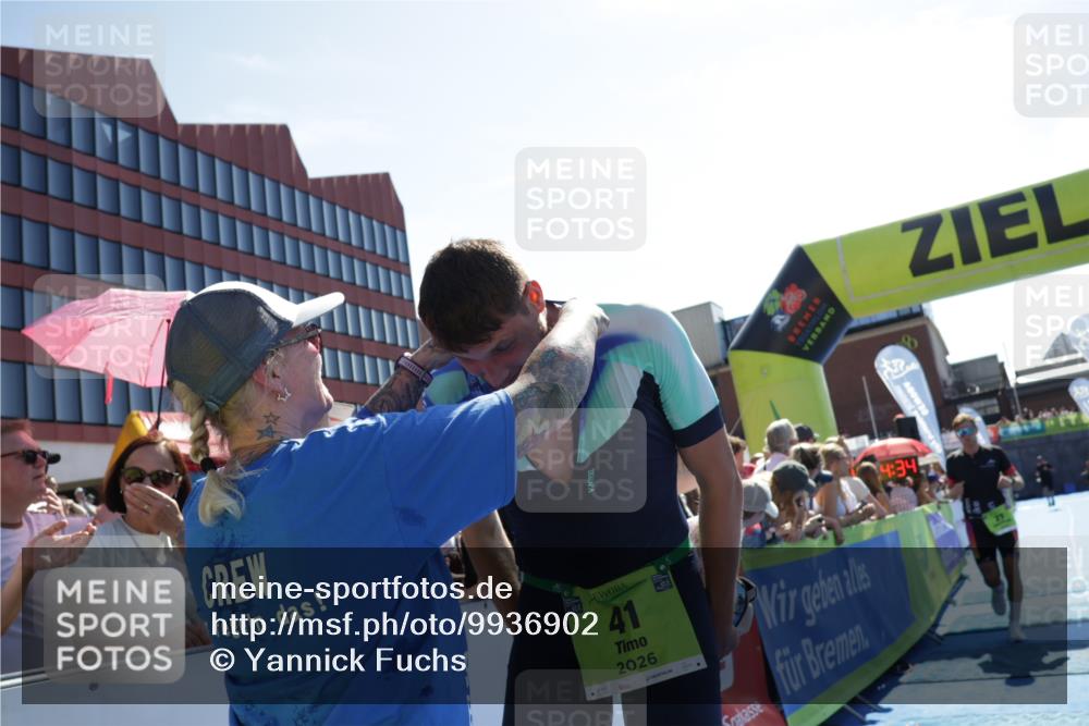 09.08.2026 - GEWOBA Citytriathlon Bremen Yannick Fuchs http://msf.ph/oto/9936902 09.08.2026 15:10:57 Ziel 27, 41 meine-sportfotos.de
