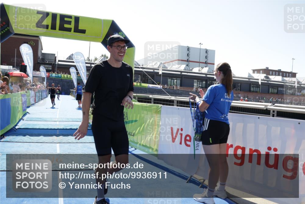 09.08.2026 - GEWOBA Citytriathlon Bremen Yannick Fuchs http://msf.ph/oto/9936911 09.08.2026 15:11:05 Ziel 159, 345 meine-sportfotos.de