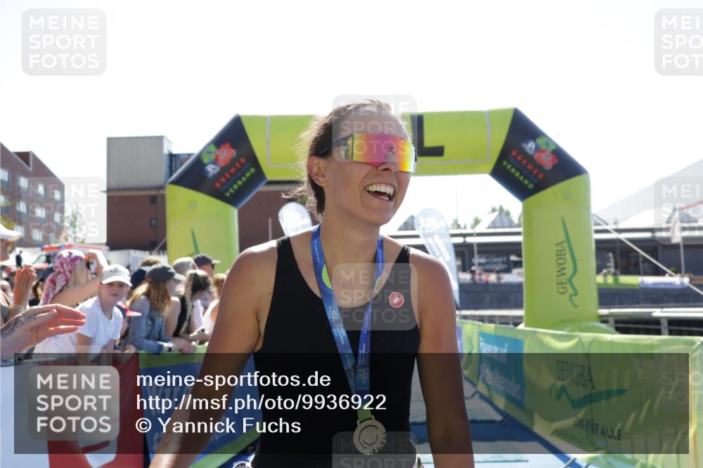 09.08.2026 - GEWOBA Citytriathlon Bremen Yannick Fuchs http://msf.ph/oto/9936922 09.08.2026 15:11:12 Ziel 345, 371 meine-sportfotos.de