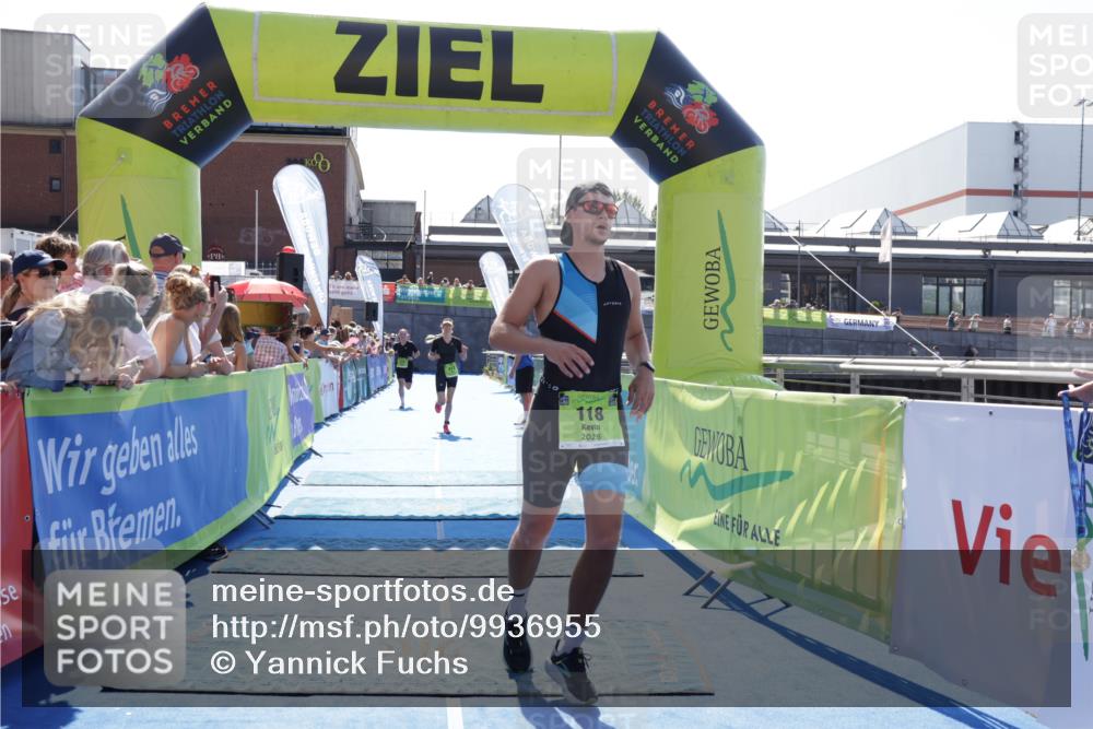 09.08.2026 - GEWOBA Citytriathlon Bremen Yannick Fuchs http://msf.ph/oto/9936955 09.08.2026 15:11:31 Ziel 118, 217, 218, 531 meine-sportfotos.de