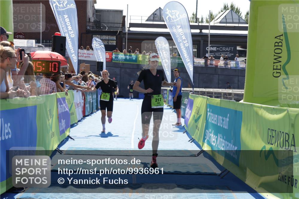 09.08.2026 - GEWOBA Citytriathlon Bremen Yannick Fuchs http://msf.ph/oto/9936961 09.08.2026 15:11:33 Ziel 118, 217, 218 meine-sportfotos.de