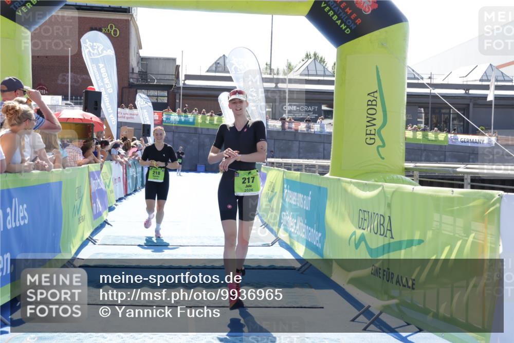 09.08.2026 - GEWOBA Citytriathlon Bremen Yannick Fuchs http://msf.ph/oto/9936965 09.08.2026 15:11:34 Ziel 118, 217, 218 meine-sportfotos.de