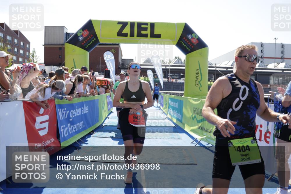 09.08.2026 - GEWOBA Citytriathlon Bremen Yannick Fuchs http://msf.ph/oto/9936998 09.08.2026 15:11:53 Ziel 38, 79, 162, 404, 943 meine-sportfotos.de