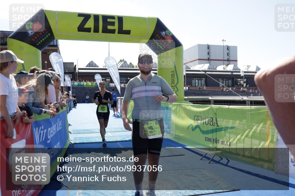 09.08.2026 - GEWOBA Citytriathlon Bremen Yannick Fuchs http://msf.ph/oto/9937056 09.08.2026 15:12:48 Ziel 98, 285 meine-sportfotos.de