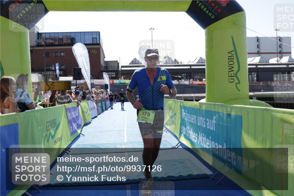 09.08.2026 - GEWOBA Citytriathlon Bremen Yannick Fuchs http://msf.ph/oto/9937126 09.08.2026 15:13:29 Ziel 105, 470 meine-sportfotos.de