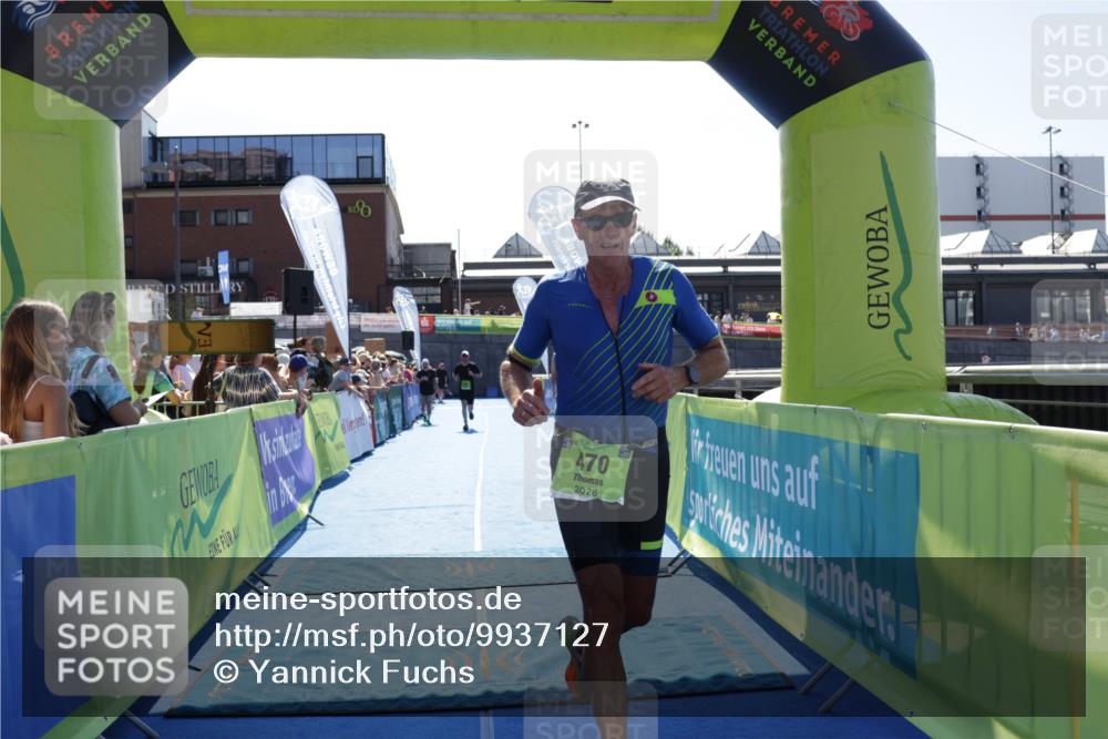 09.08.2026 - GEWOBA Citytriathlon Bremen Yannick Fuchs http://msf.ph/oto/9937127 09.08.2026 15:13:29 Ziel 105, 470 meine-sportfotos.de