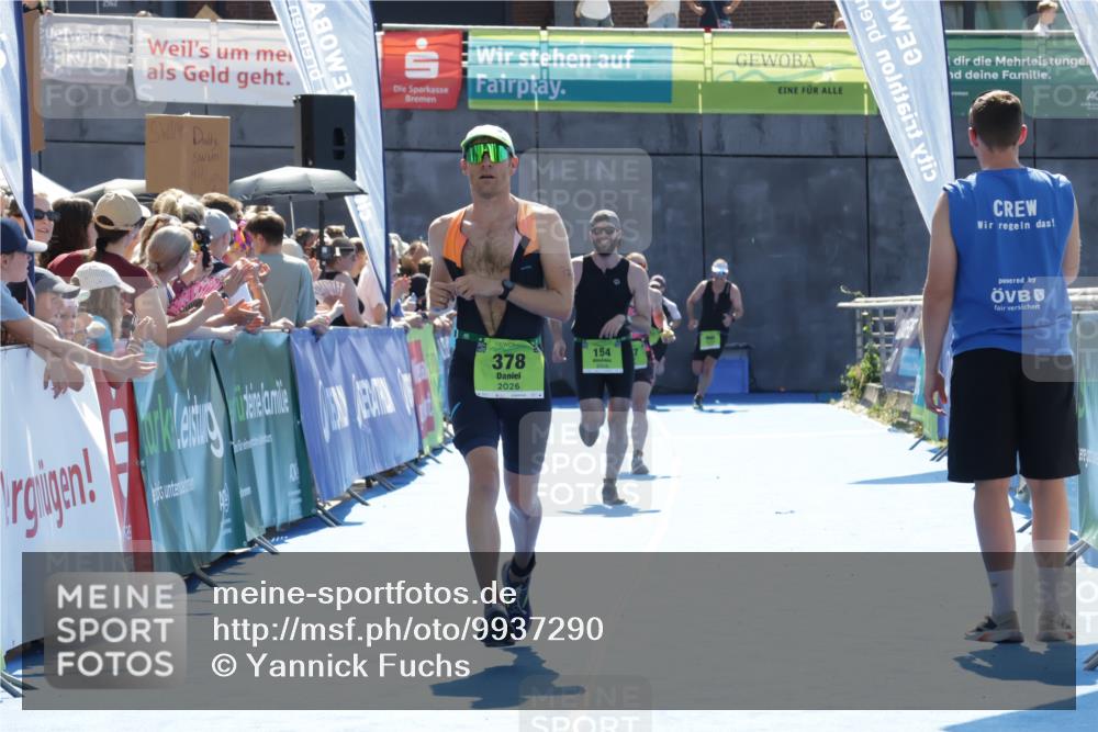 09.08.2026 - GEWOBA Citytriathlon Bremen Yannick Fuchs http://msf.ph/oto/9937290 09.08.2026 15:15:28 Ziel 154, 378 meine-sportfotos.de