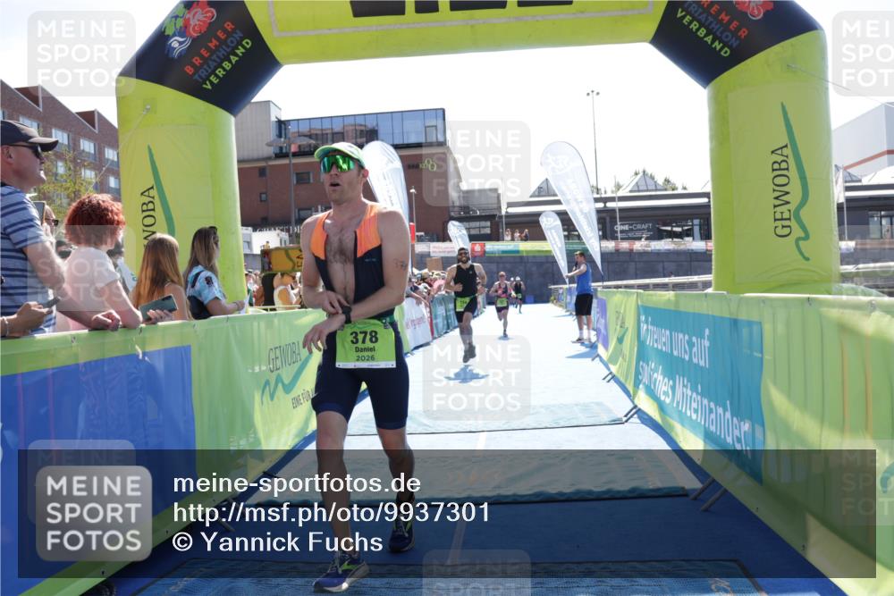 09.08.2026 - GEWOBA Citytriathlon Bremen Yannick Fuchs http://msf.ph/oto/9937301 09.08.2026 15:15:31 Ziel 154, 337, 378 meine-sportfotos.de