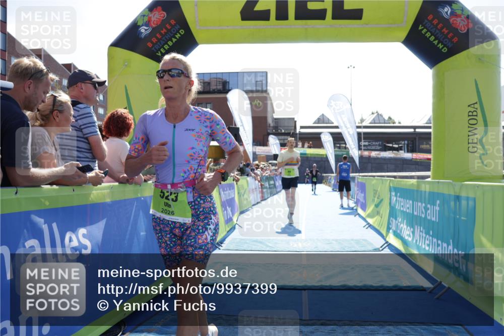 09.08.2026 - GEWOBA Citytriathlon Bremen Yannick Fuchs http://msf.ph/oto/9937399 09.08.2026 15:16:03 Ziel 49, 523 meine-sportfotos.de