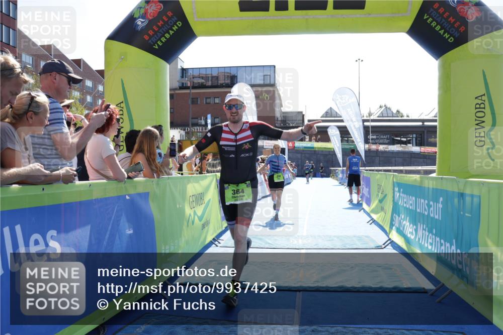 09.08.2026 - GEWOBA Citytriathlon Bremen Yannick Fuchs http://msf.ph/oto/9937425 09.08.2026 15:16:17 Ziel 339, 364 meine-sportfotos.de