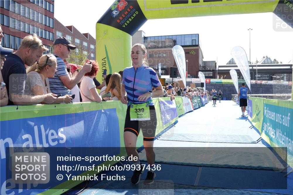 09.08.2026 - GEWOBA Citytriathlon Bremen Yannick Fuchs http://msf.ph/oto/9937436 09.08.2026 15:16:19 Ziel 339, 364 meine-sportfotos.de
