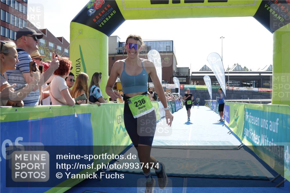 09.08.2026 - GEWOBA Citytriathlon Bremen Yannick Fuchs http://msf.ph/oto/9937474 09.08.2026 15:16:35 Ziel 236, 334 meine-sportfotos.de