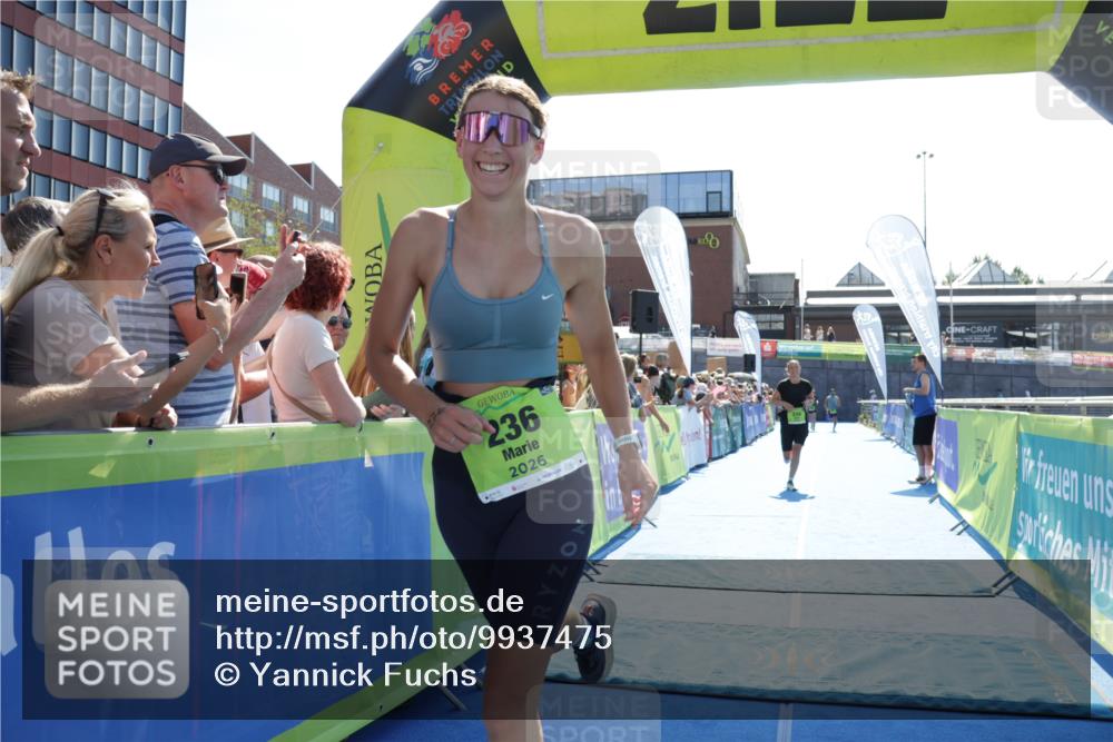 09.08.2026 - GEWOBA Citytriathlon Bremen Yannick Fuchs http://msf.ph/oto/9937475 09.08.2026 15:16:35 Ziel 236, 334 meine-sportfotos.de
