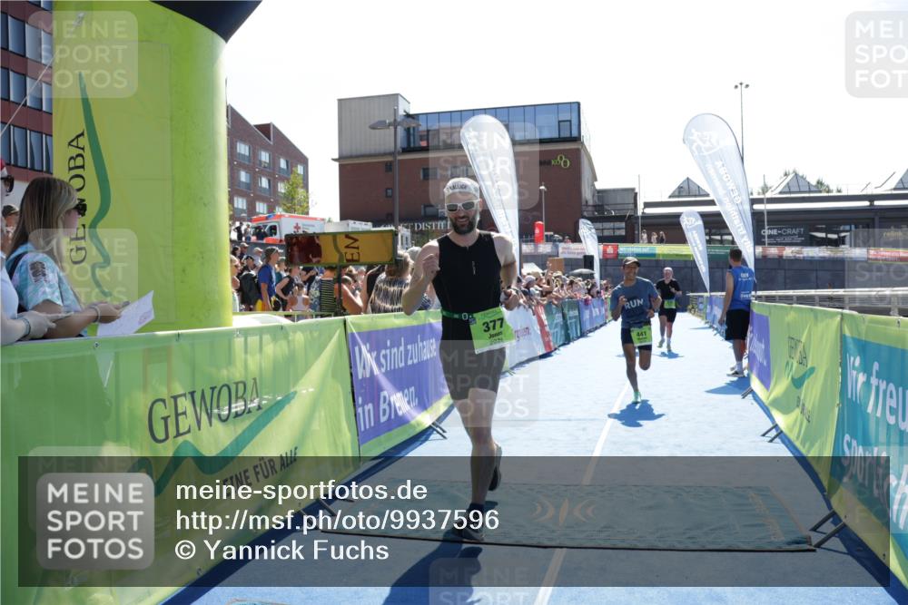 09.08.2026 - GEWOBA Citytriathlon Bremen Yannick Fuchs http://msf.ph/oto/9937596 09.08.2026 15:17:30 Ziel 232, 254, 377, 441 meine-sportfotos.de
