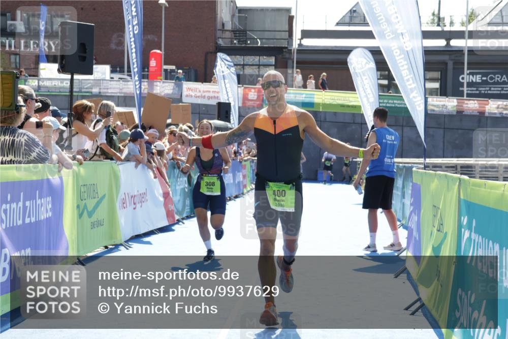 09.08.2026 - GEWOBA Citytriathlon Bremen Yannick Fuchs http://msf.ph/oto/9937629 09.08.2026 15:17:44 Ziel 308, 400 meine-sportfotos.de