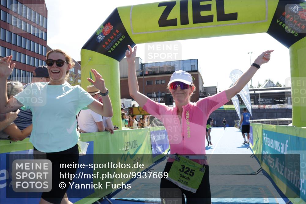 09.08.2026 - GEWOBA Citytriathlon Bremen Yannick Fuchs http://msf.ph/oto/9937669 09.08.2026 15:18:04 Ziel 277, 312, 325 meine-sportfotos.de