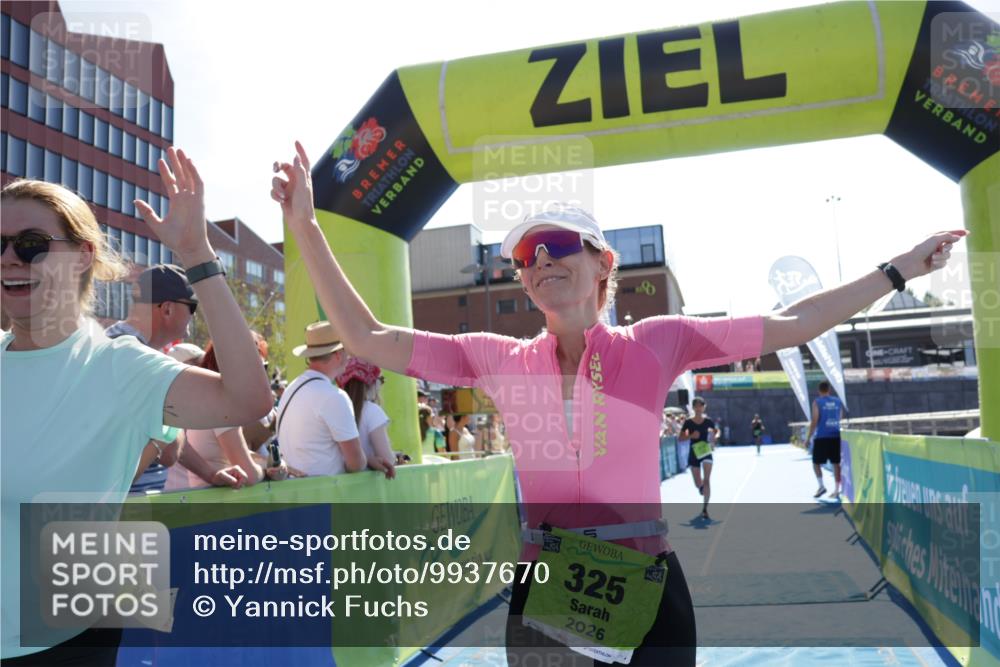 09.08.2026 - GEWOBA Citytriathlon Bremen Yannick Fuchs http://msf.ph/oto/9937670 09.08.2026 15:18:04 Ziel 277, 312, 325 meine-sportfotos.de