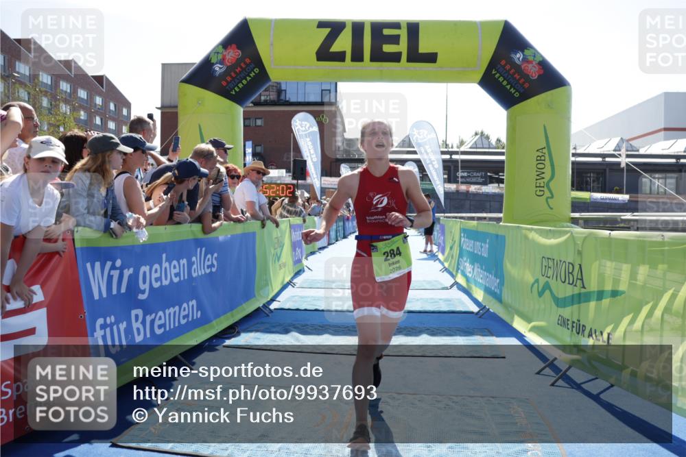 09.08.2026 - GEWOBA Citytriathlon Bremen Yannick Fuchs http://msf.ph/oto/9937693 09.08.2026 15:18:25 Ziel 37, 284 meine-sportfotos.de