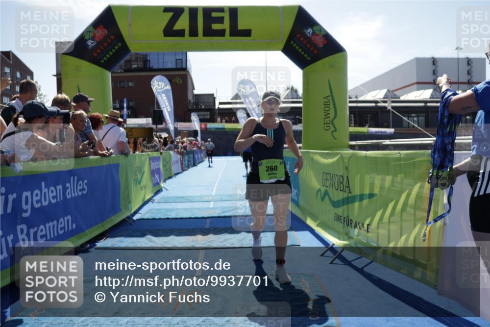 09.08.2026 - GEWOBA Citytriathlon Bremen Yannick Fuchs http://msf.ph/oto/9937701 09.08.2026 15:18:39 Ziel 260, 961 meine-sportfotos.de