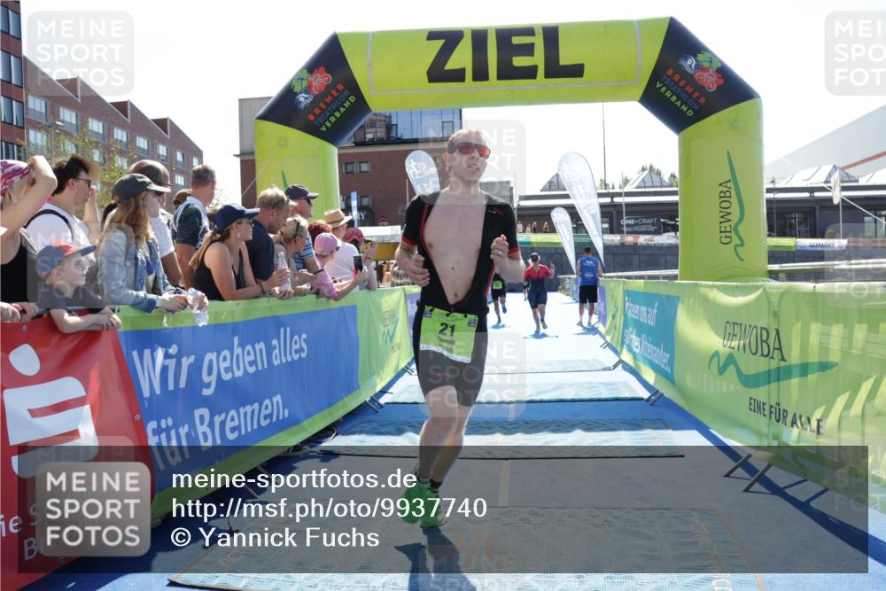 09.08.2026 - GEWOBA Citytriathlon Bremen Yannick Fuchs http://msf.ph/oto/9937740 09.08.2026 15:19:11 Ziel 21, 319, 343, 398 meine-sportfotos.de