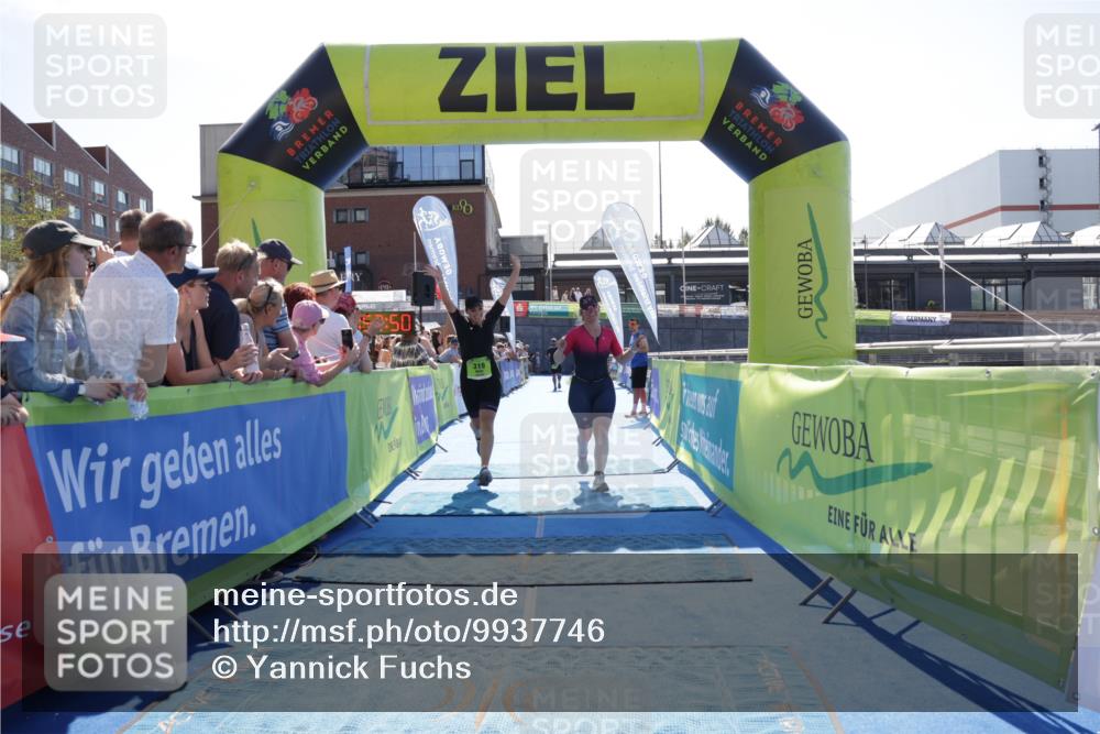 09.08.2026 - GEWOBA Citytriathlon Bremen Yannick Fuchs http://msf.ph/oto/9937746 09.08.2026 15:19:13 Ziel 21, 319, 343, 398 meine-sportfotos.de