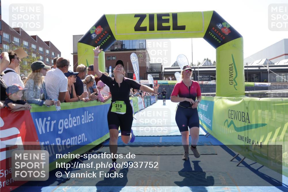 09.08.2026 - GEWOBA Citytriathlon Bremen Yannick Fuchs http://msf.ph/oto/9937752 09.08.2026 15:19:14 Ziel 21, 319, 343 meine-sportfotos.de