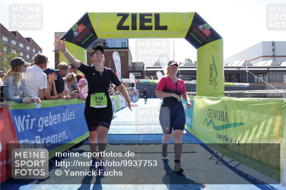 09.08.2026 - GEWOBA Citytriathlon Bremen Yannick Fuchs http://msf.ph/oto/9937753 09.08.2026 15:19:14 Ziel 21, 319, 343 meine-sportfotos.de