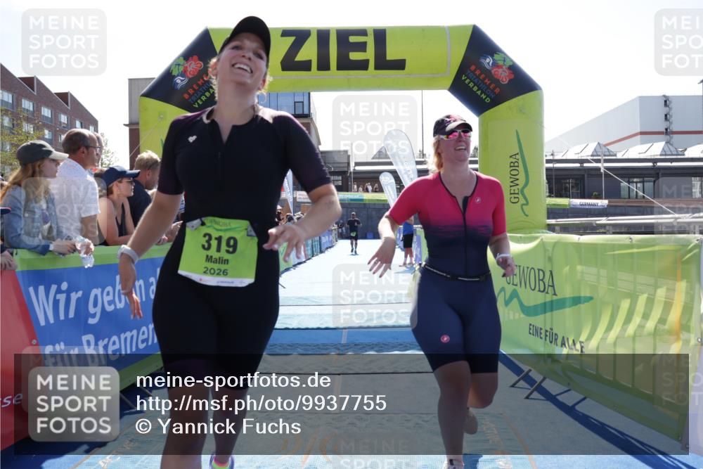 09.08.2026 - GEWOBA Citytriathlon Bremen Yannick Fuchs http://msf.ph/oto/9937755 09.08.2026 15:19:15 Ziel 135, 319, 343 meine-sportfotos.de